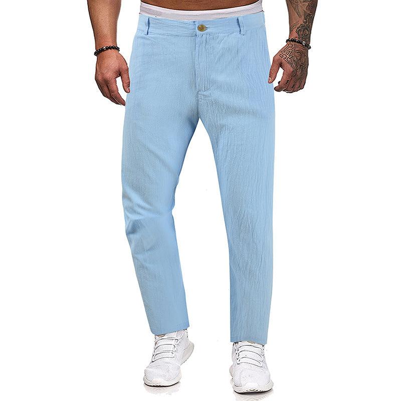 Men's Trousers Sports Loose Straight - AmiraMart
