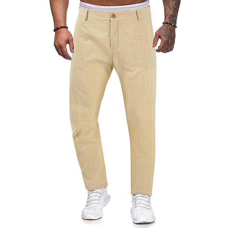 Men's Trousers Sports Loose Straight - AmiraMart