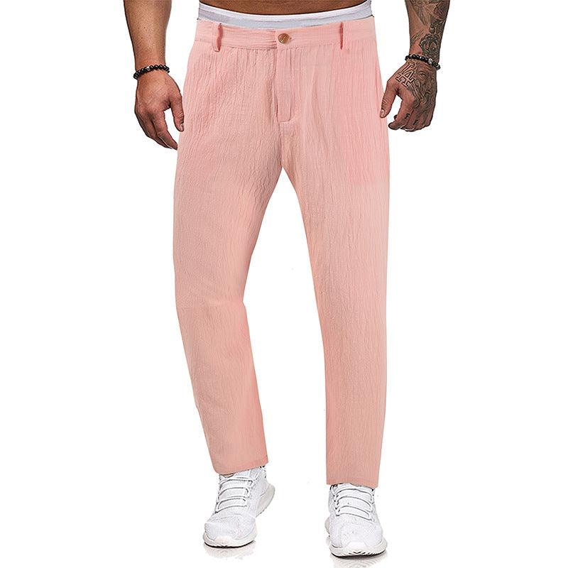 Men's Trousers Sports Loose Straight - AmiraMart