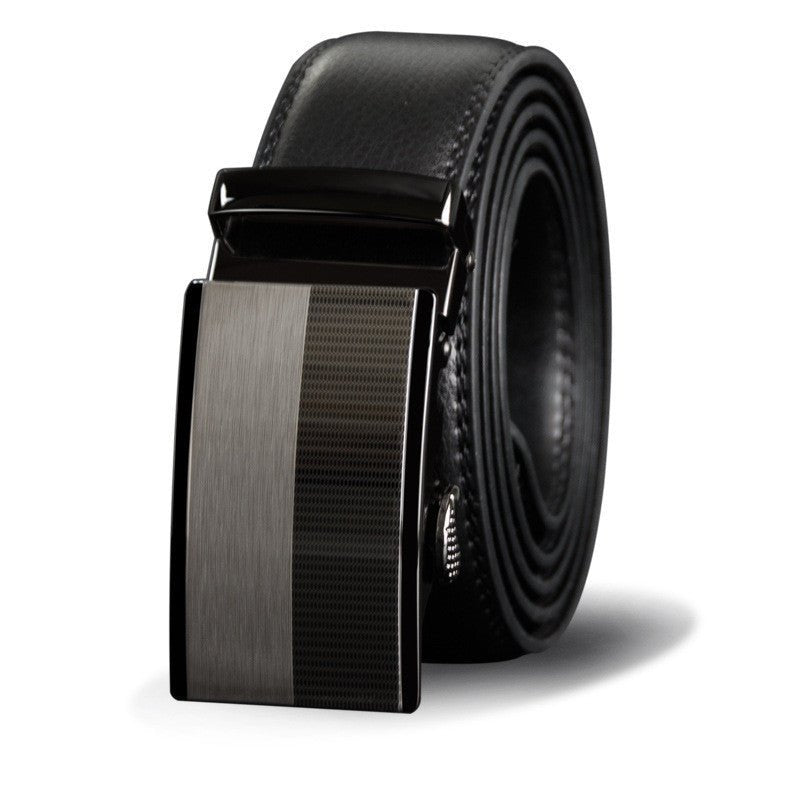 Men's two - layer cowhide belt belt - AmiraMart