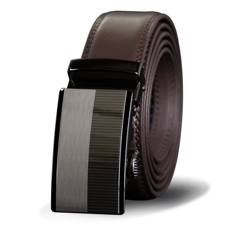 Men's two - layer cowhide belt belt - AmiraMart