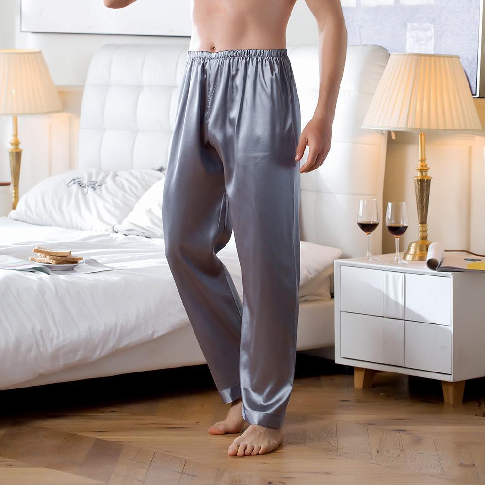 Men's Warm Long Nightgown & Pants - AmiraMart