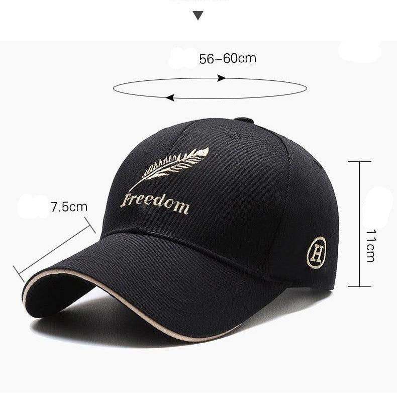Men's Wheat Embroidered Baseball Cap - AmiraMart