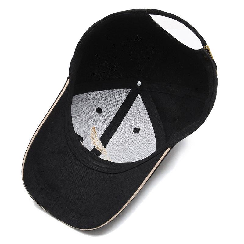 Men's Wheat Embroidered Baseball Cap - AmiraMart