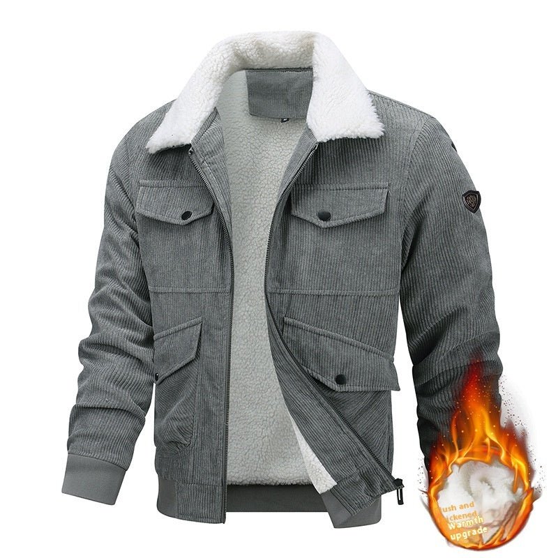 Men’s Winter Fleece Jacket - AmiraMart