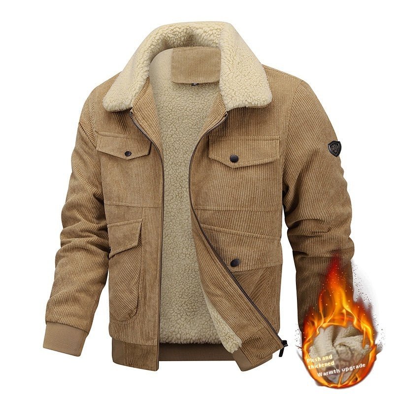 Men’s Winter Fleece Jacket - AmiraMart
