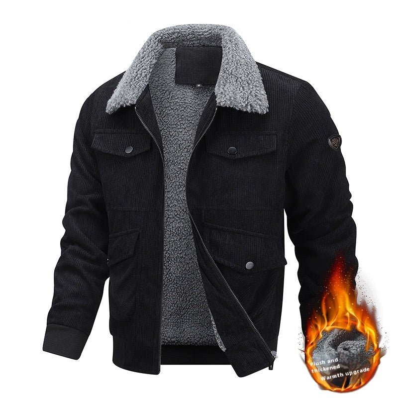 Men’s Winter Fleece Jacket - AmiraMart