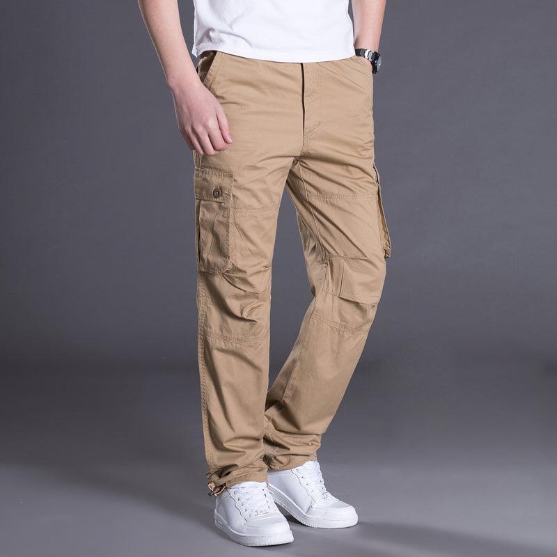 Men's Work Pants Multi - Pocket Overalls - AmiraMart