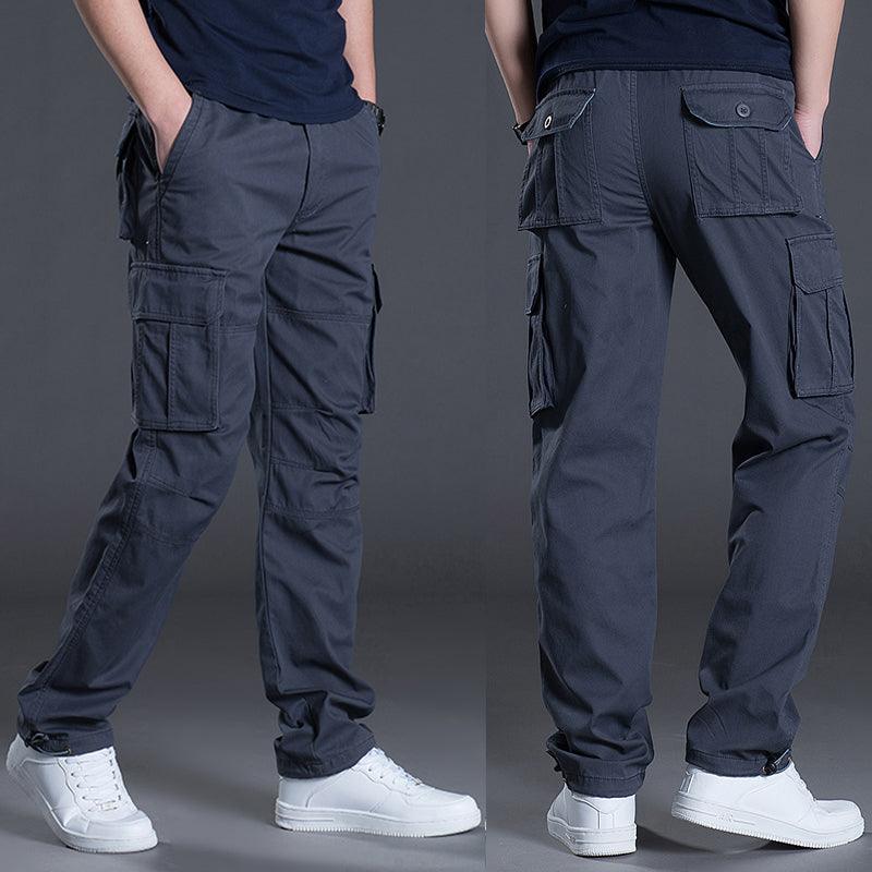 Men's Work Pants Multi - Pocket Overalls - AmiraMart