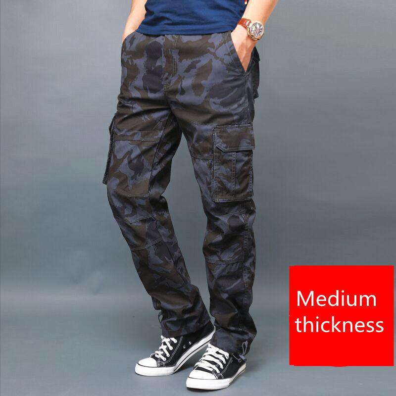 Men's Work Pants Multi - Pocket Overalls - AmiraMart