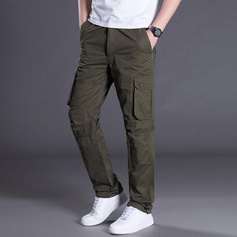Men's Work Pants Multi - Pocket Overalls - AmiraMart