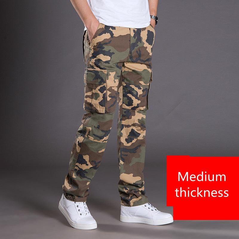 Men's Work Pants Multi - Pocket Overalls - AmiraMart