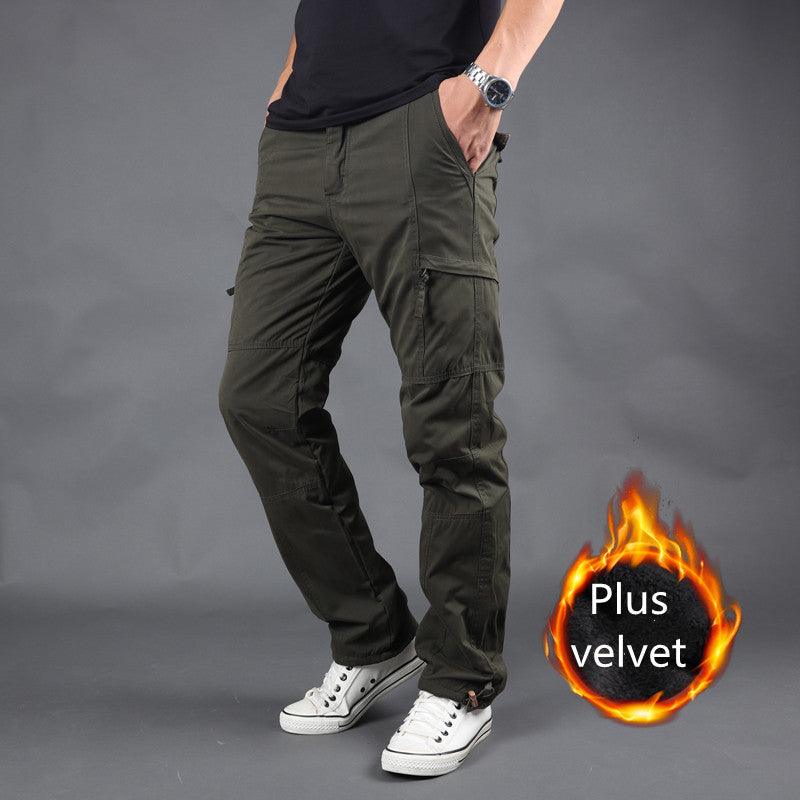 Men's Work Pants Multi - Pocket Overalls - AmiraMart