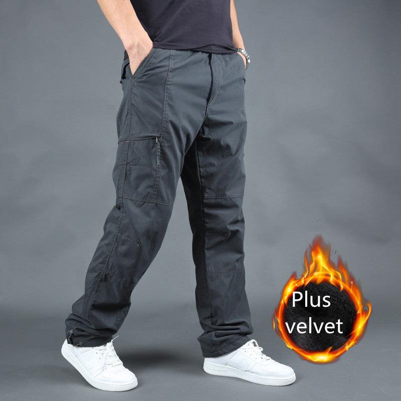 Men's Work Pants Multi - Pocket Overalls - AmiraMart
