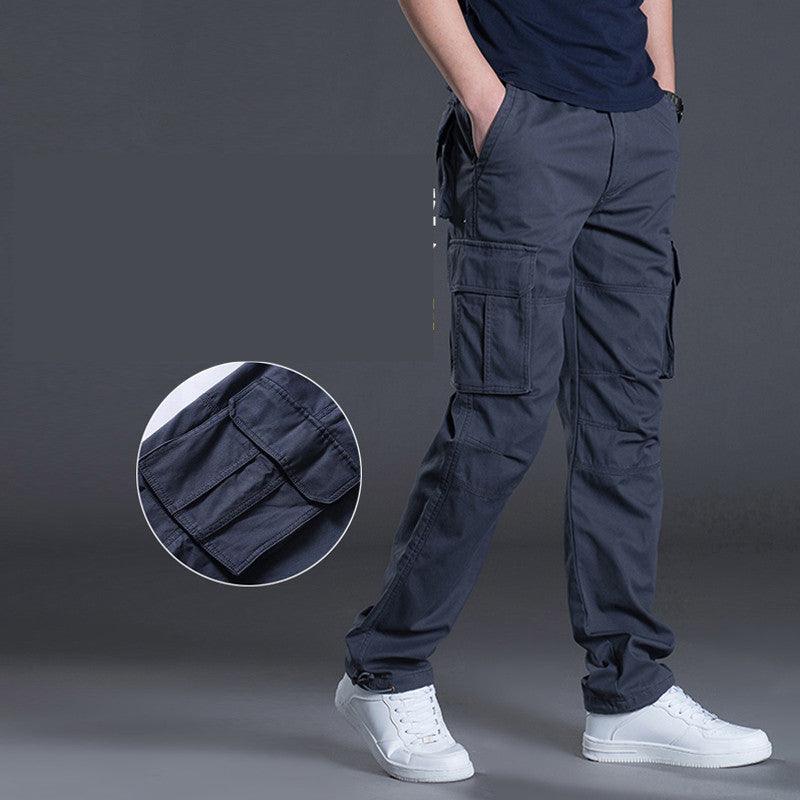 Men's Work Pants Multi - Pocket Overalls - AmiraMart
