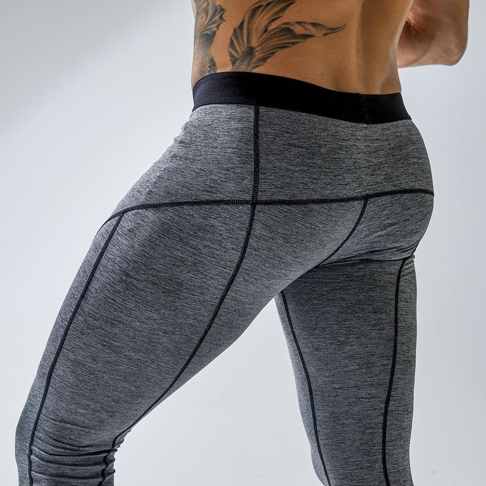 Men's Workout Elastic Tight Sports Pants - AmiraMart