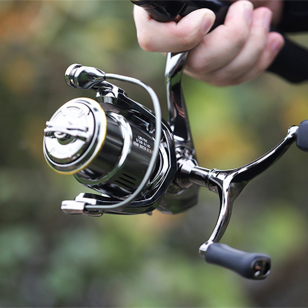 Micro Spinning Wheel – Long Throw Fishing Raft - AmiraMart