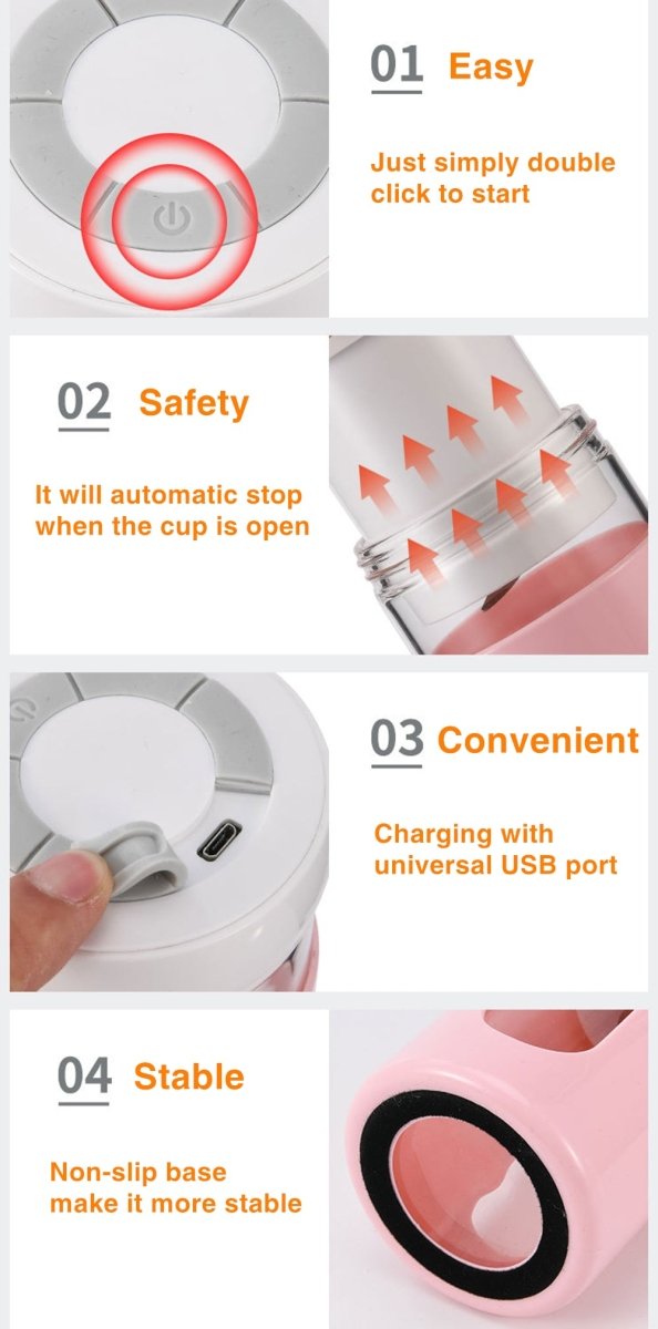 Mini Fruit Juice Maker - AmiraMart I Clothing I Jewelry I Electronics I Home Decor