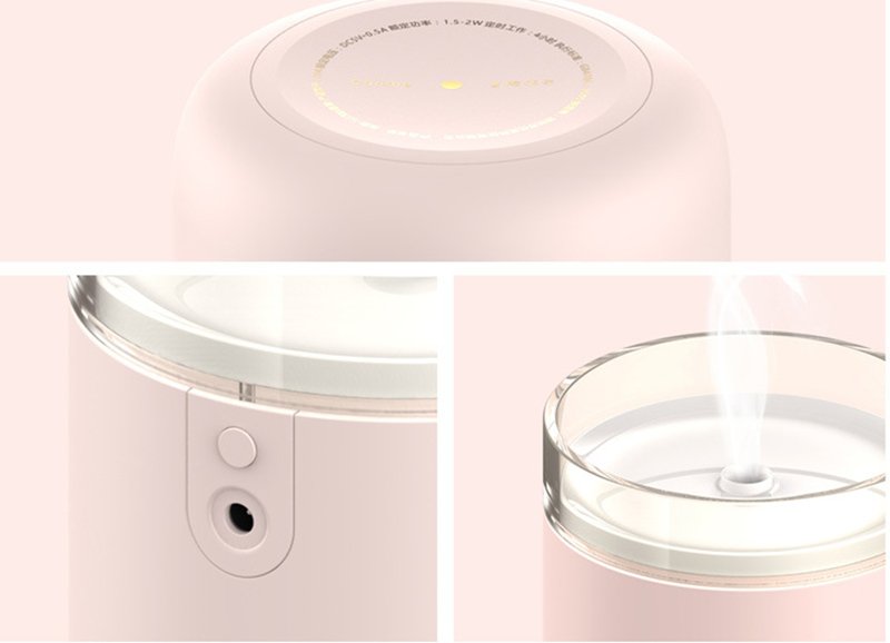 Mini USB Mute Air Humidifier Diffuser - AmiraMart