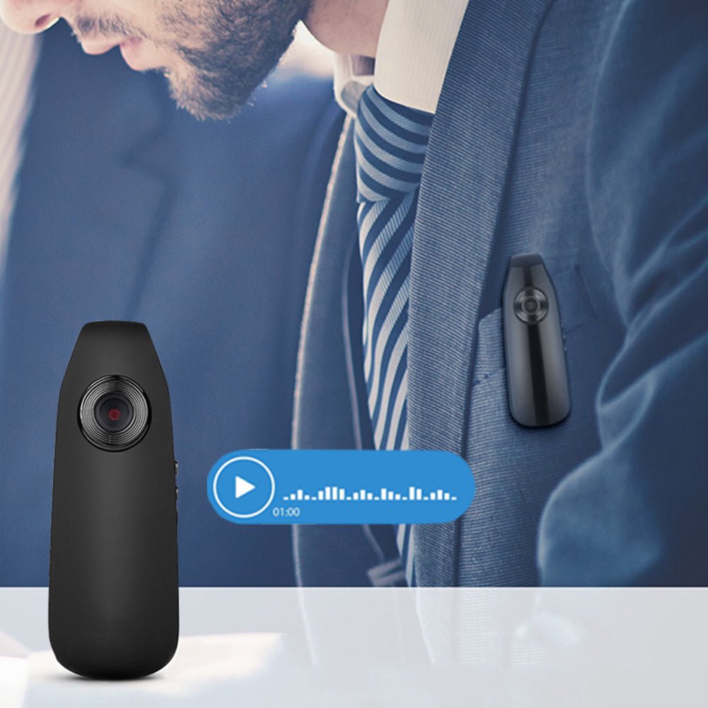 Mini Video Camera – Apple Compatible & One - Click Record - AmiraMart