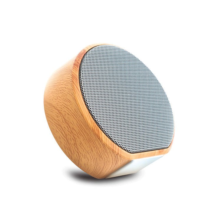 Mini Wood Bluetooth Speaker - AmiraMart