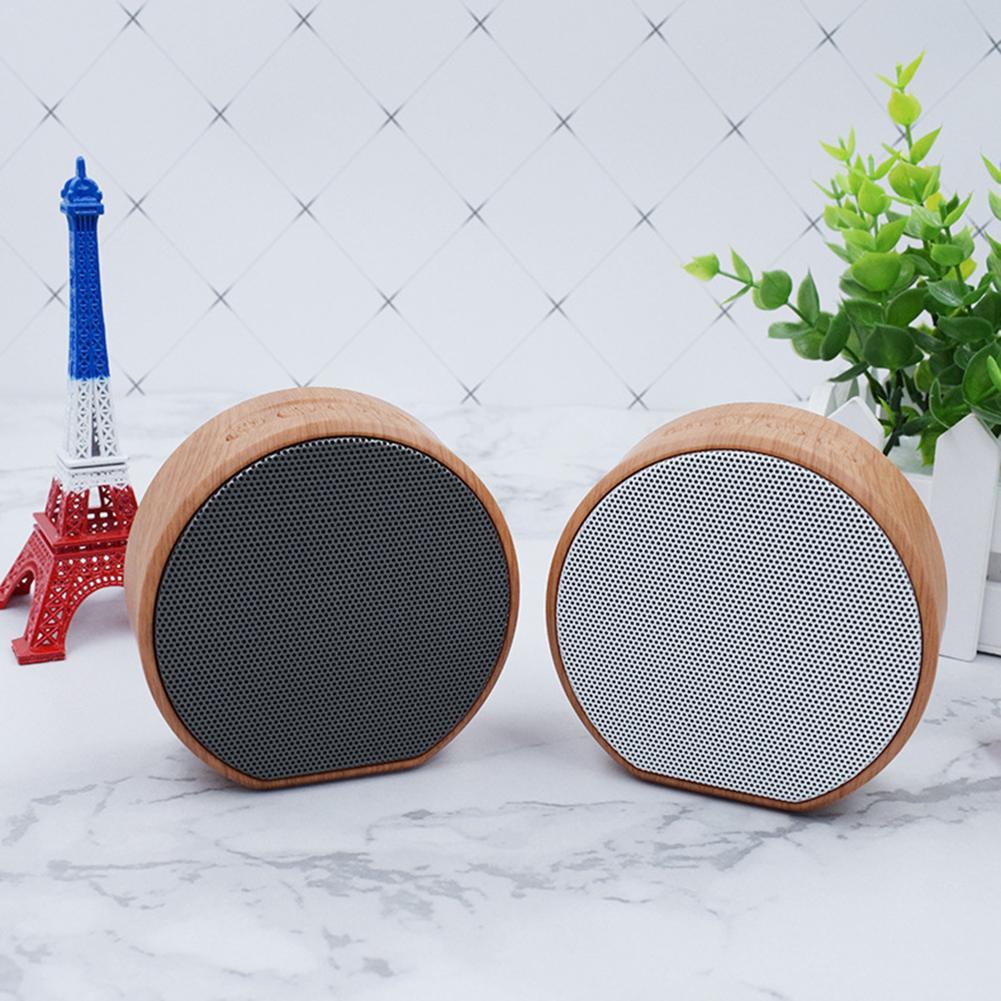 Mini Wood Bluetooth Speaker - AmiraMart