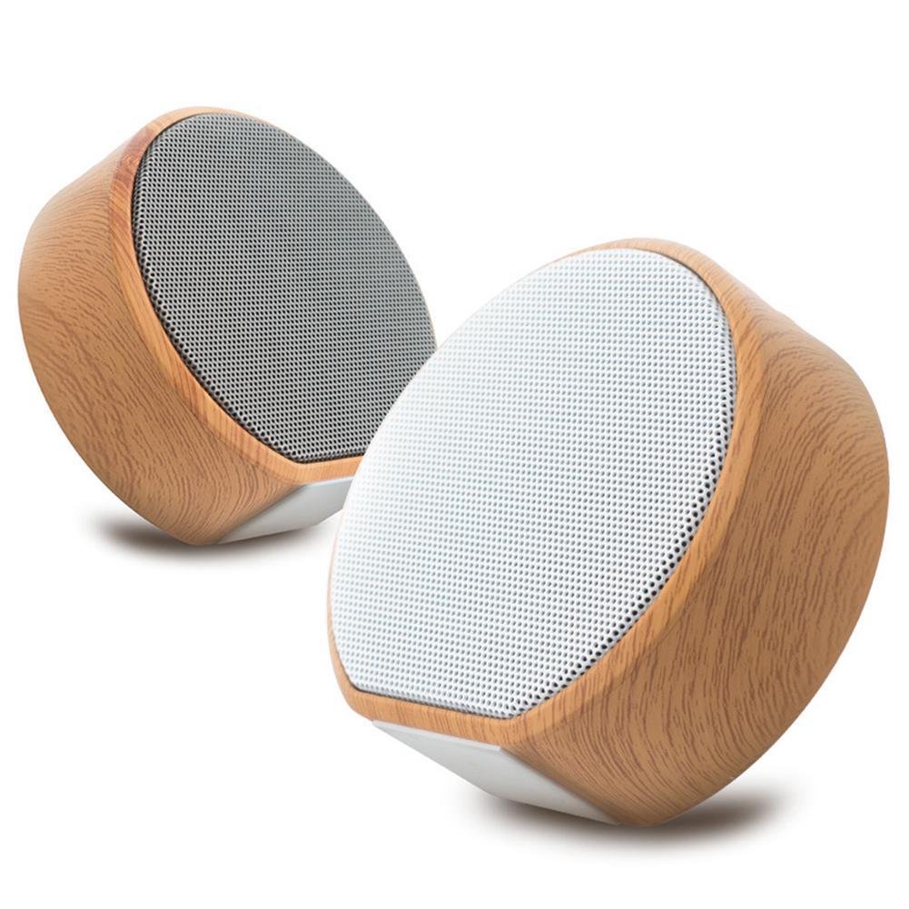 Mini Wood Bluetooth Speaker - AmiraMart
