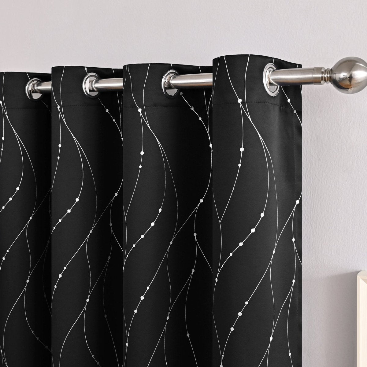 Modern Minimalist Furnishings Decorative Blackout Curtains - AmiraMart