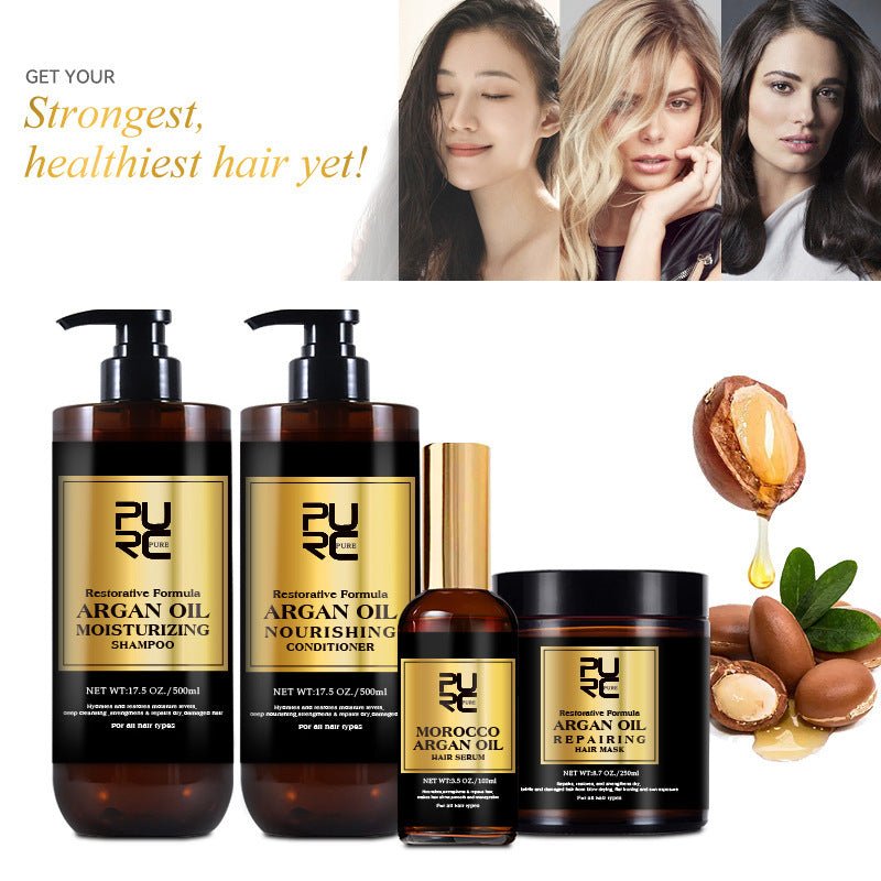 Moroccan Hair Care Set for Deep Cleansing & Repair - AmiraMart