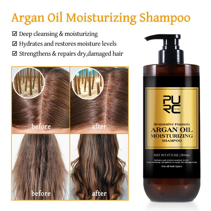 Moroccan Hair Care Set for Deep Cleansing & Repair - AmiraMart