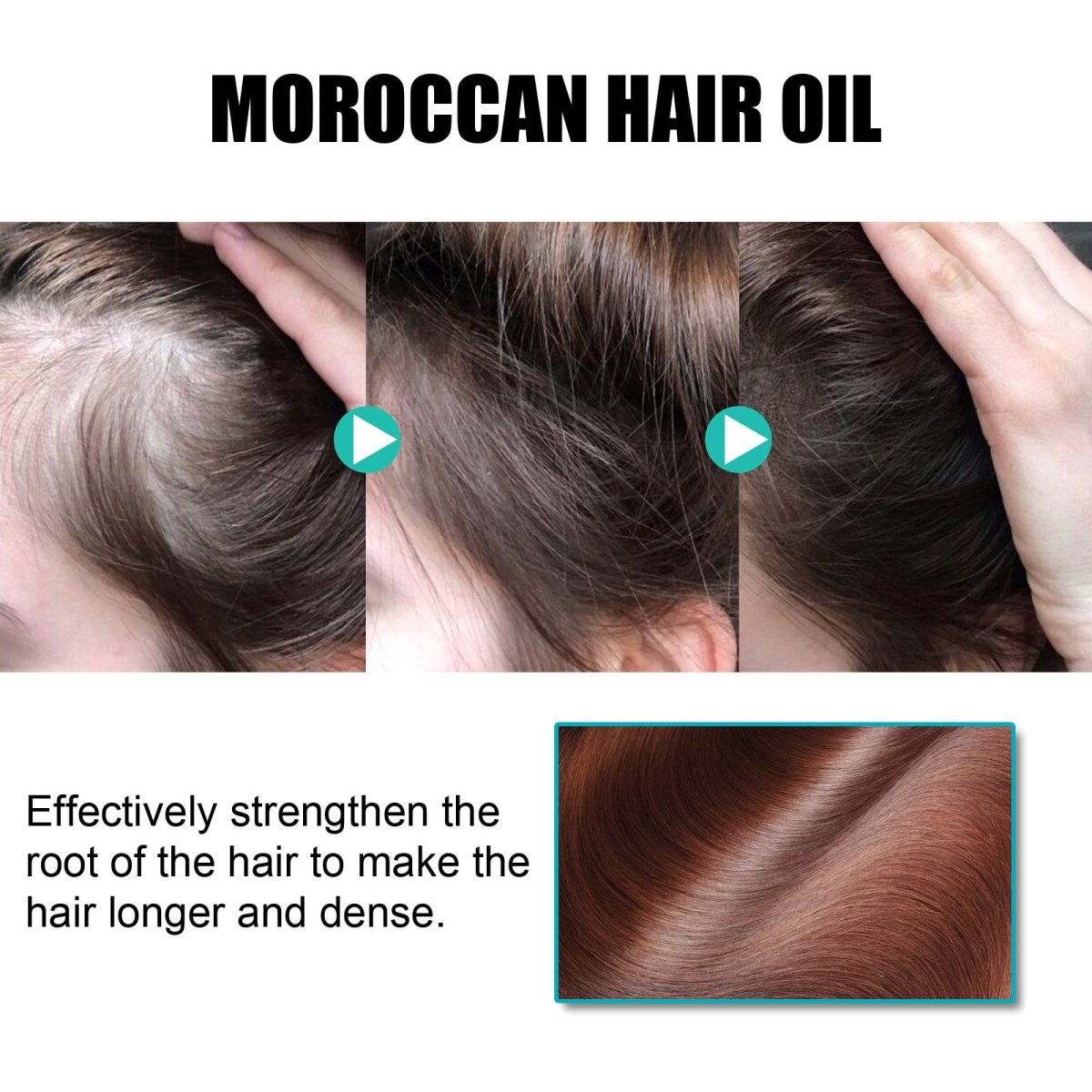 Moroccan Hair Oil – Smooth, Strengthen & Densify Dry Hair - AmiraMart