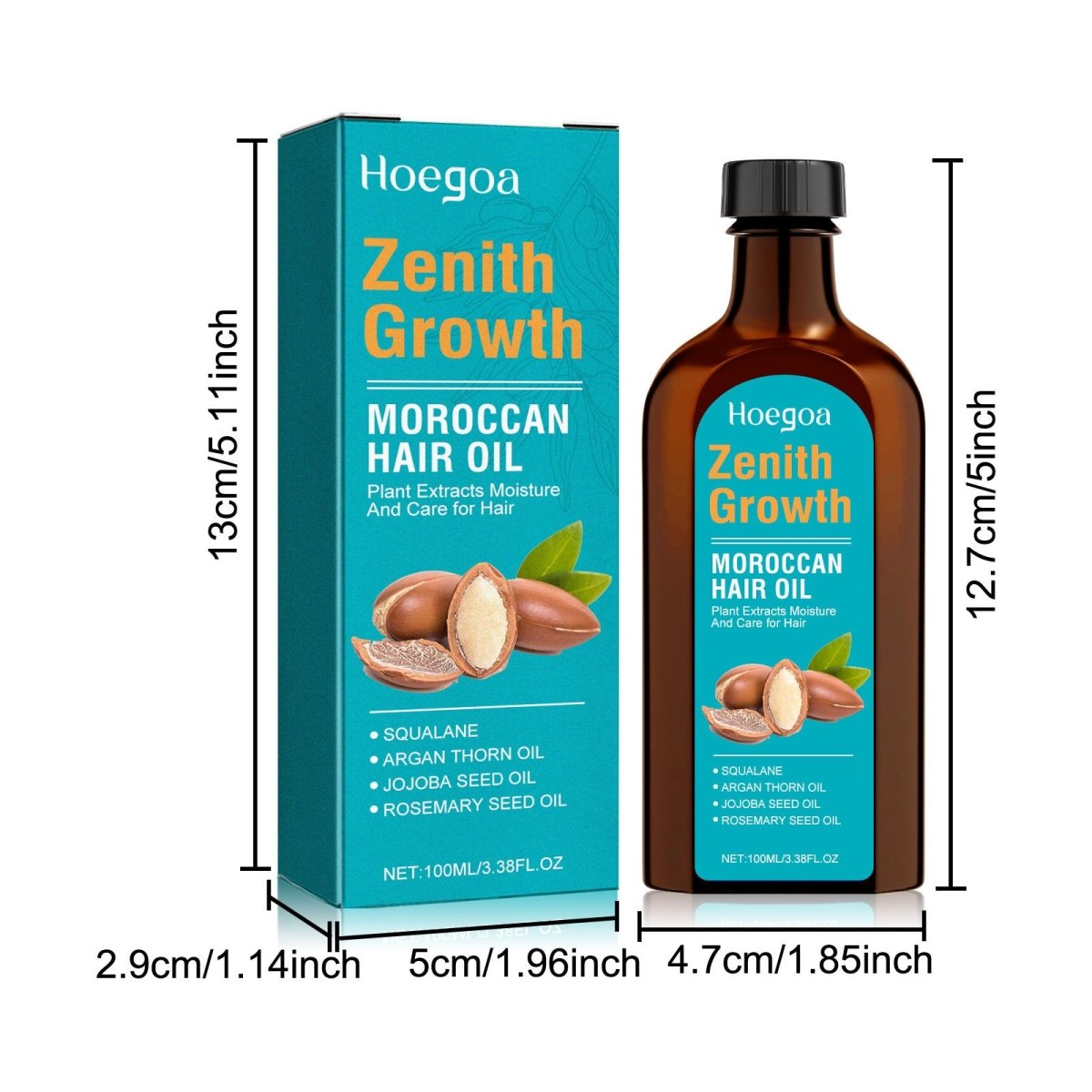 Moroccan Hair Oil – Smooth, Strengthen & Densify Dry Hair - AmiraMart