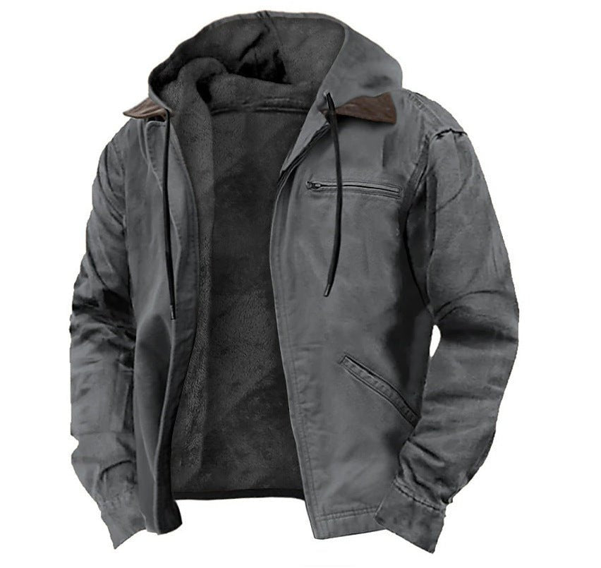Multi - Color Hooded Sweater - AmiraMart