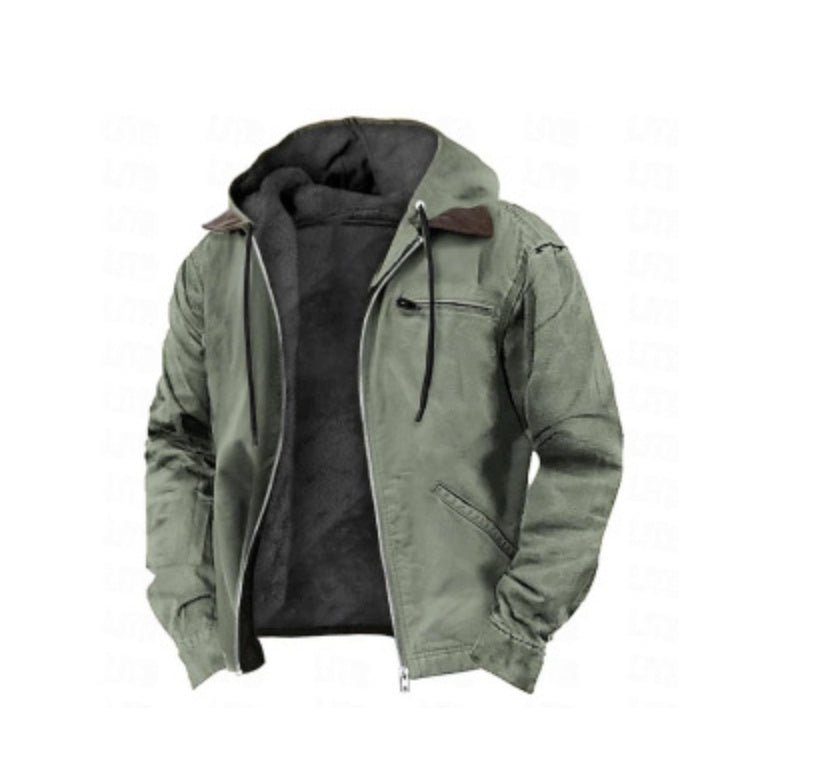 Multi - Color Hooded Sweater - AmiraMart