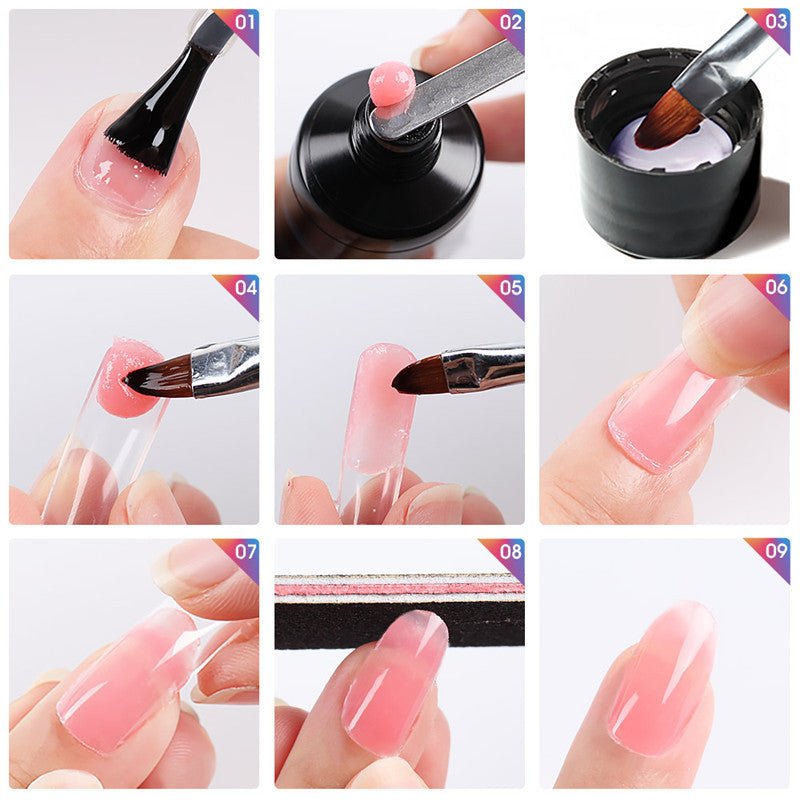 Multi - Color Nail Glue – Solid Model & Durable - AmiraMart