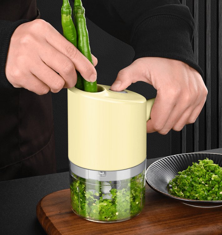 Multi - functional Electric Vegetable Cutter - AmiraMart