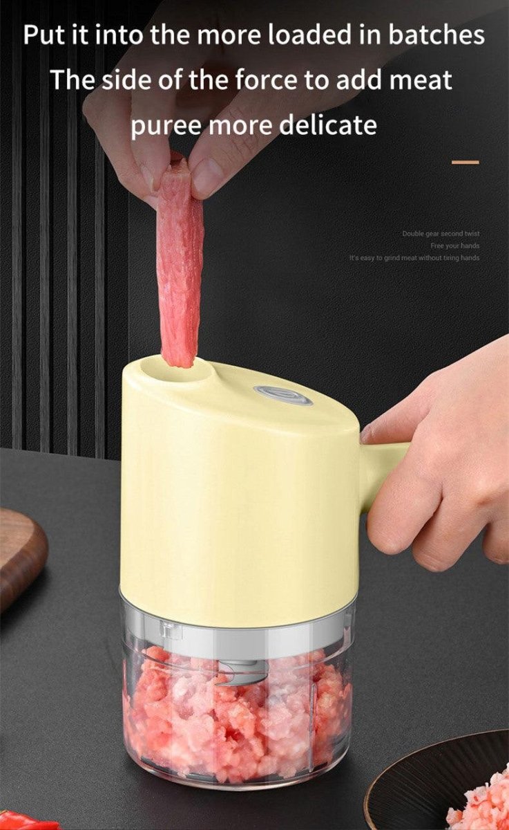 Multi - functional Electric Vegetable Cutter - AmiraMart