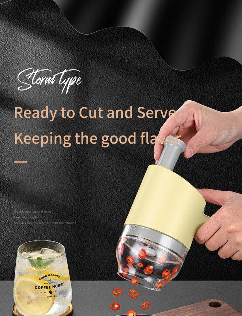 Multi - functional Electric Vegetable Cutter - AmiraMart