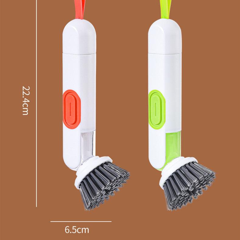 Multi - Functional Liquid - Filled Cleaning Brush - AmiraMart