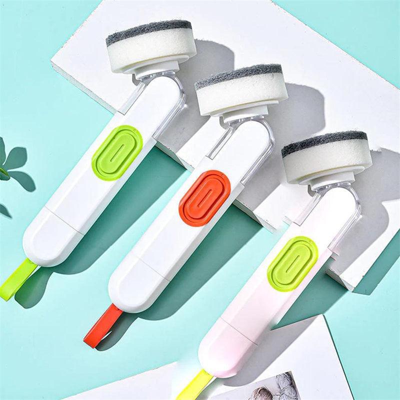 Multi - Functional Liquid - Filled Cleaning Brush - AmiraMart