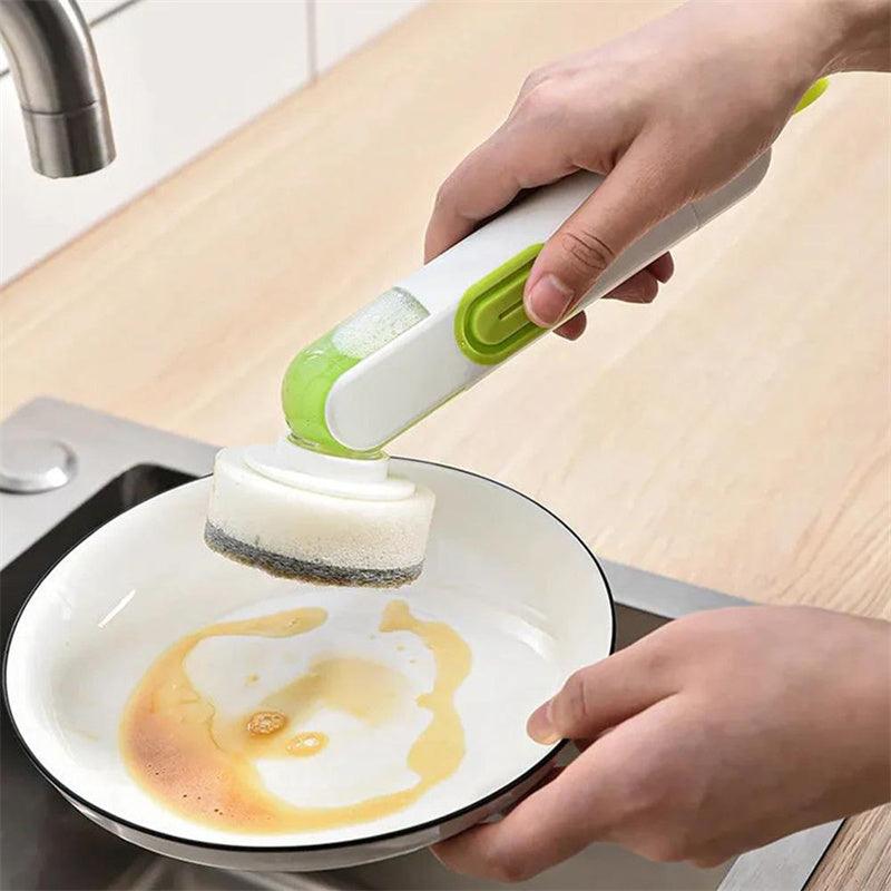 Multi - Functional Liquid - Filled Cleaning Brush - AmiraMart
