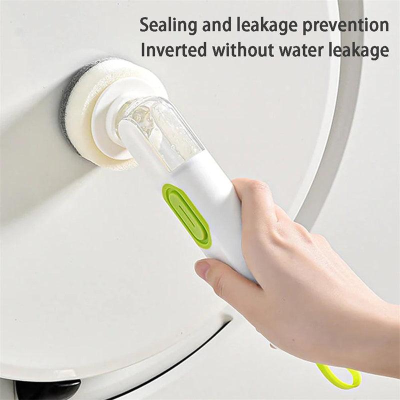Multi - Functional Liquid - Filled Cleaning Brush - AmiraMart