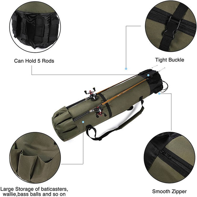 Multifunctional Fishing Rod Bag - AmiraMart