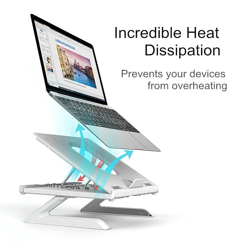 Multifunctional folding lifting laptop stand - AmiraMart