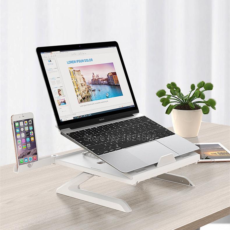 Multifunctional folding lifting laptop stand - AmiraMart