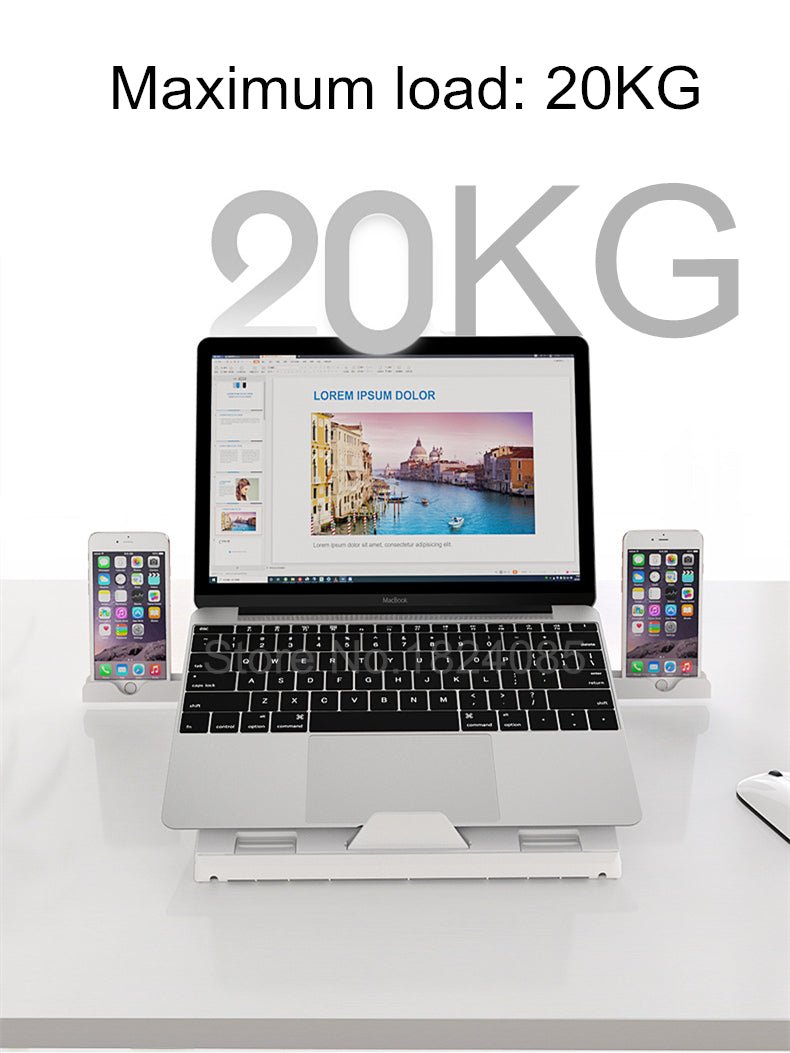 Multifunctional folding lifting laptop stand - AmiraMart