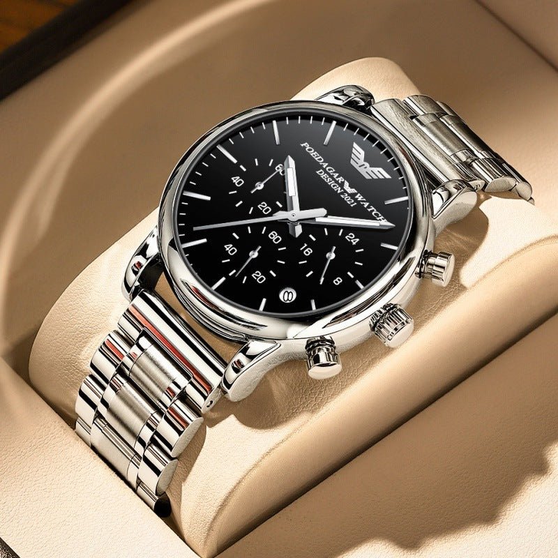 Multifunctional Waterproof Luminous Men's Watch - AmiraMart