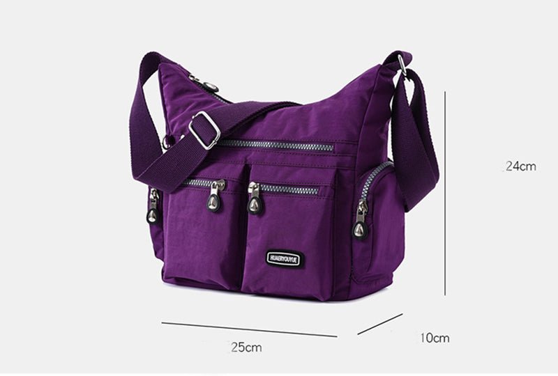 Multiple Pockets Waterproof Crossbody Bags - AmiraMart
