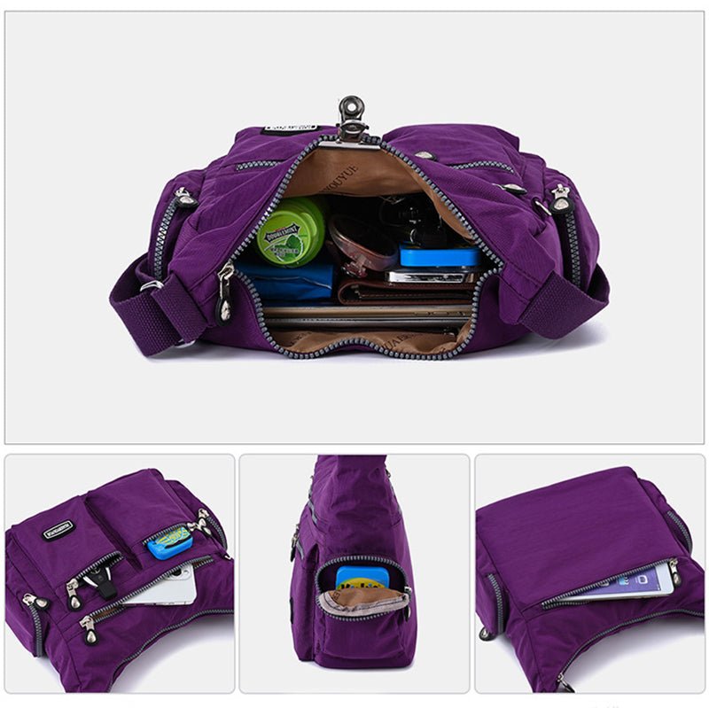 Multiple Pockets Waterproof Crossbody Bags - AmiraMart