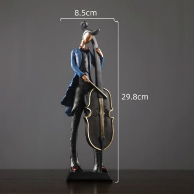 Musical Instrument Resin Ornaments - AmiraMart